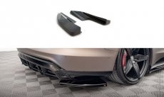 Audi E-Tron GT Rear Splitters V1 Gloss Black
