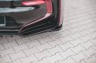 BMW i8 Diffuser Paneel met Vinnen ABS Gloss Black BMW i8 Diffuser Panel w/ Fins ABS Gloss Black