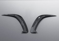 W177 - Front inserts Gloss Black